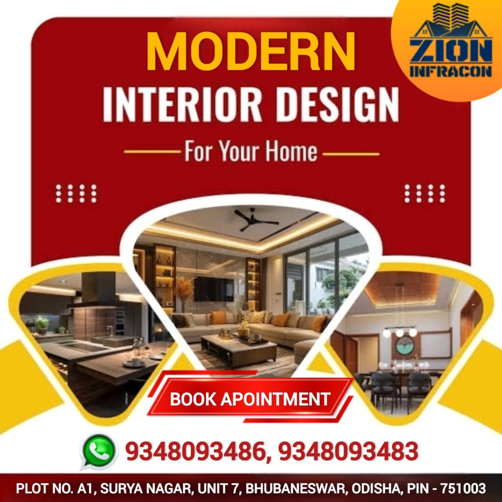 Modern Home Interiors in Bhubaneswar – Transform Your Home with Zion Infracon 2 - Zion Infracon - Construction, Renovation, Interior Work in Bhubaneswar Modern Best Quality Interior Design Service In Bhubaneswar ZION INFRACON - Zion Infracon - Construction, Renovation, Interior Work in Bhubaneswar