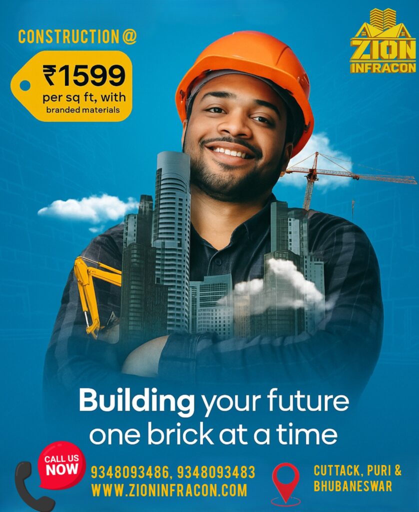 Why Hiring a Professional Construction Company in Bhubaneswar Saves Time and Money 4 - Zion Infracon - Construction, Renovation, Interior Work in Bhubaneswar One Brick At A Time Building Construction Service Provider in Bhubaneswar ZION INFRACON - Zion Infracon - Construction, Renovation, Interior Work in Bhubaneswar
